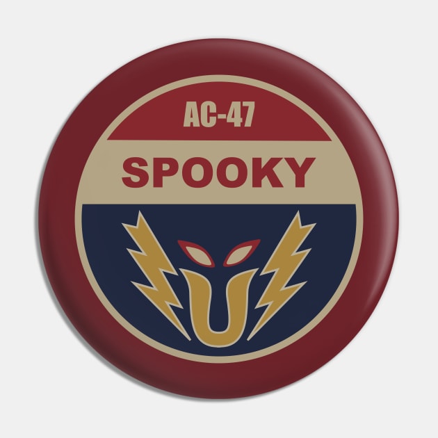 AC-47 Spooky Pin by TCP