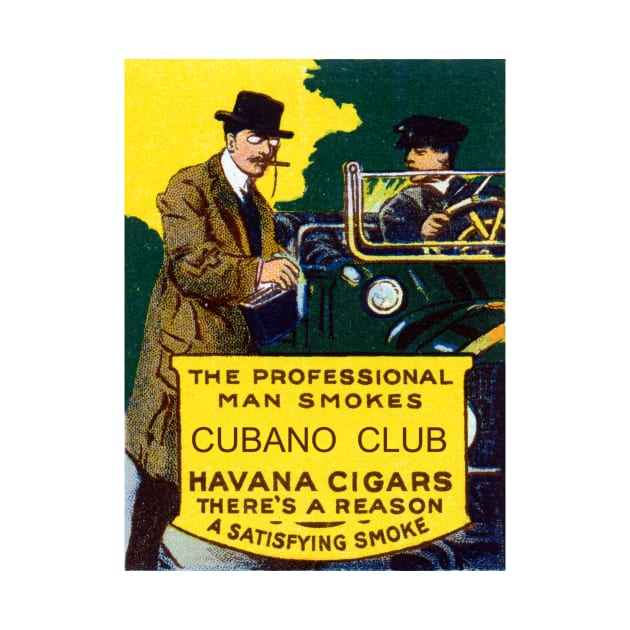 Vintage Cubano Club Cigars by historicimage