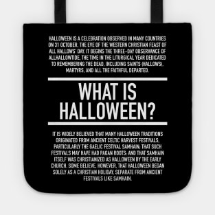 Halloween Defined Tote