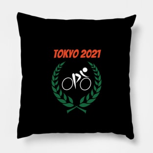 Cycling Tokyo 2021 Olympics Pillow