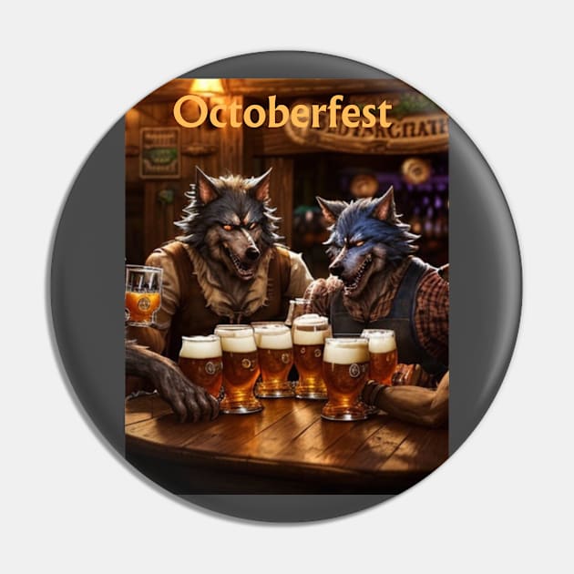 Octoberfest Pin by Out of the Darkness Productions