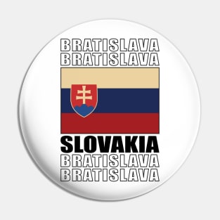 Flag of Slovakia Pin