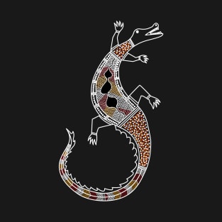 Aboriginal Art - Croc 2 T-Shirt