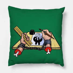 Art & Money Pillow