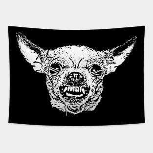 Angry Chihuahua Tapestry