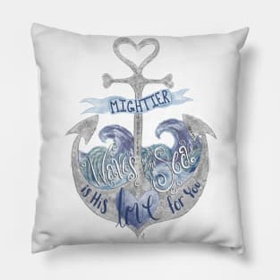 Tame the Waves Pillow