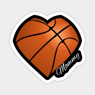 Basketball design for mommy Magnet