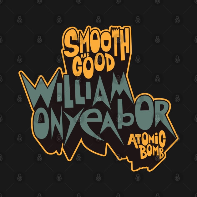 William Onyeabor Tribute T-Shirt - African Funk Music Icon by Boogosh