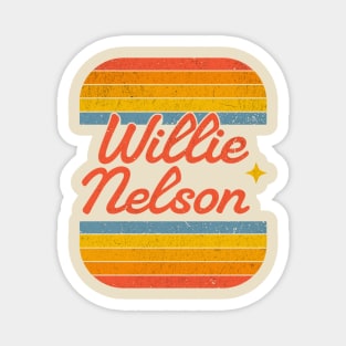 willie nelson 70s Magnet