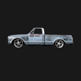 Chevy C-10 Pickup - black T-Shirt