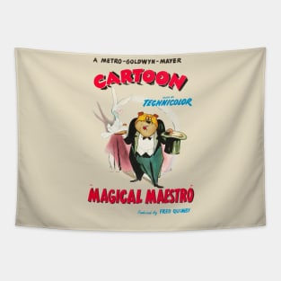 Tex Avery's Magical Maestro Movie Poster Tapestry