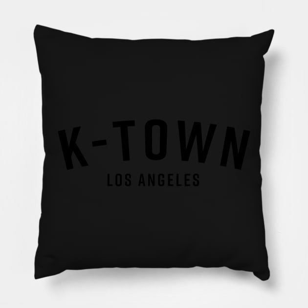 K-Town LA Pillow by TRNCreative