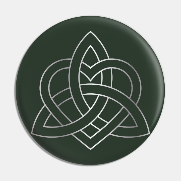 Celtic Trinity Knot. Celtic Triquetra with heart. Pin by tatadonets