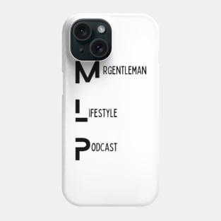 MrGentleman Lifestyle Podcast Logo Design Series #1 Phone Case