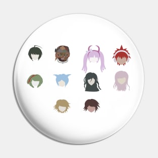 danganronpa another episode cast minimalistic Pin