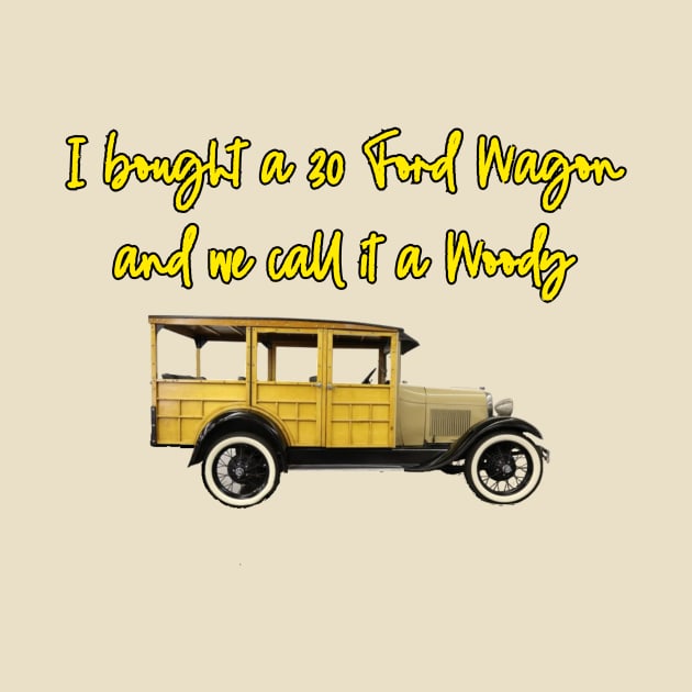 30 Ford Wagon by Kleiertees