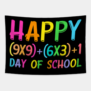 Math Formula 100 Days Of School Funny Math Teacher 100th Day Tapestry