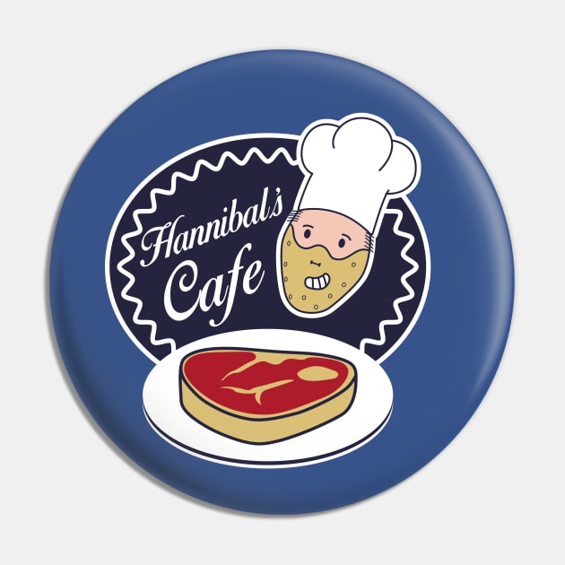 The Hannibal Cafe Pin by joefixit2