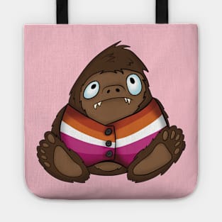 Pride Bigfoot Lesbian Vest Tote