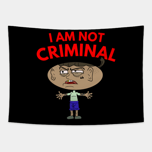 i am not criminal Tapestry by FromBerlinGift