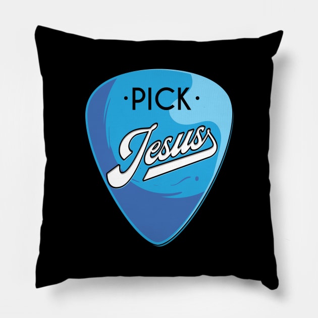 Pick Jesus Pillow by maxdax