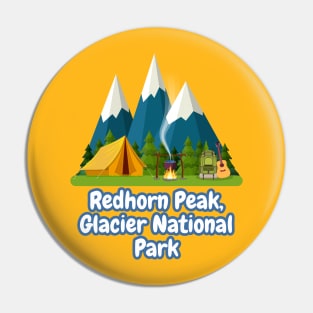 Redhorn Peak, Glacier National Park Pin