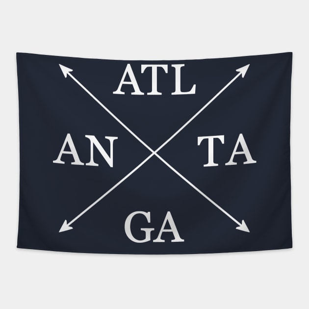 Atlanta Georgia Tapestry by Etopix