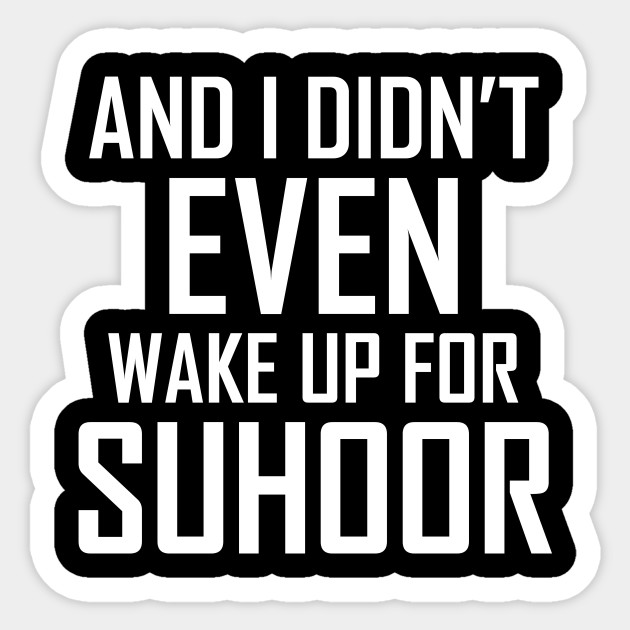 ramadan stickers funny