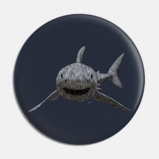 Great White Shark Pin