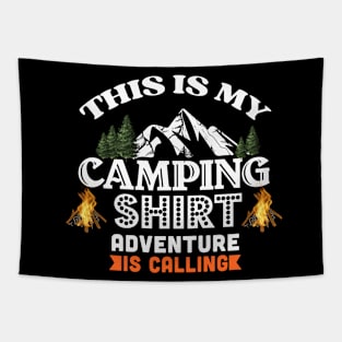 Camping Tapestry