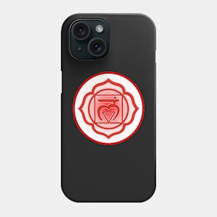 Grounded and balanced Root Chakra- Orange Phone Case