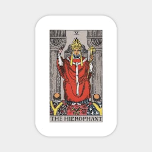 The Hierophant, Raider Waite Tarot, Divination Tarot Magnet