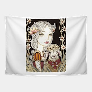 Daisy Patch Tapestry