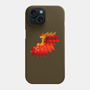 Autumnal fire colored leaves Phone Case