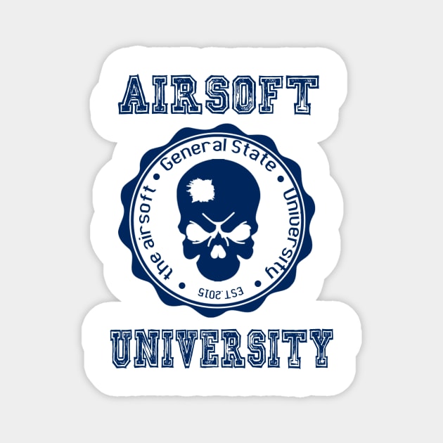 Airsoft University Magnet by klarennns