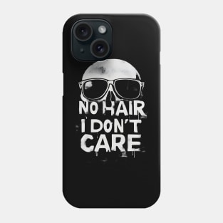 Funny Bald Man Vintage Grunge Phone Case