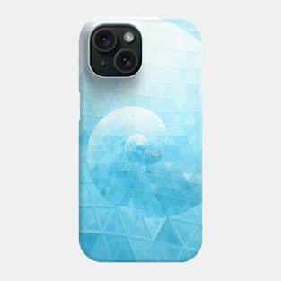 Turquoise Mosaic Tiles Ombre Phone Case