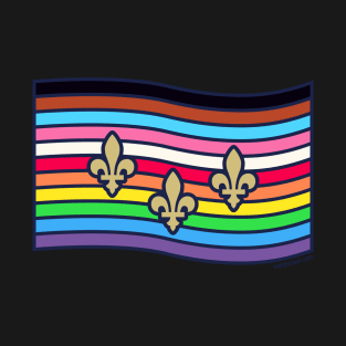 New Orleans City Pride Flag T-Shirt