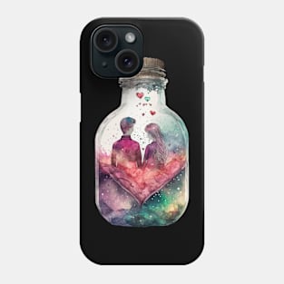 Bottle Couple Phone Case