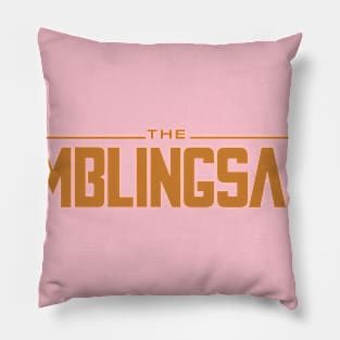 Pink TS tshirt Pillow