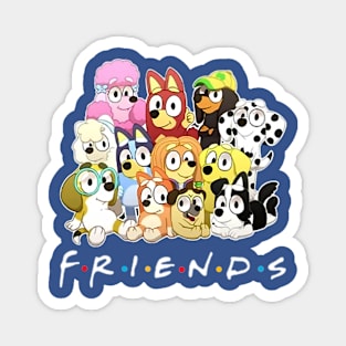 Dog friends Magnet