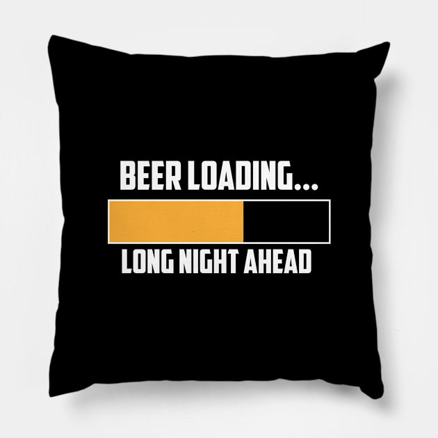 Beer Loading Pillow by WMKDesign