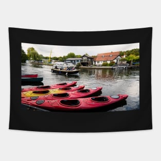 Lovely day Henley on Thames, Oxford, England UK Tapestry