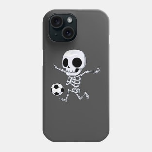 Bony Boots: The Skeleton Soccer Star Phone Case