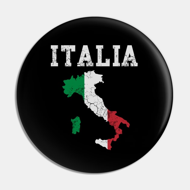 Italia Flag Map Italian Italy Italiano Pin by E