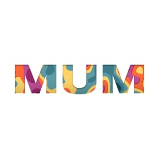 MUM Multicolor Shirt T-Shirt