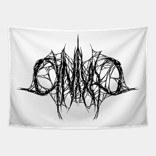 CYNIXAL Logo black Tapestry