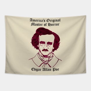 Edgar Allan Poe Master of Horror Tapestry