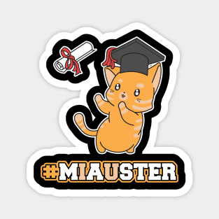 Miauster Master 2021 Cat Master Thesis Magnet