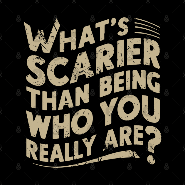 What's scarier than being who you really are? v3 by Emma